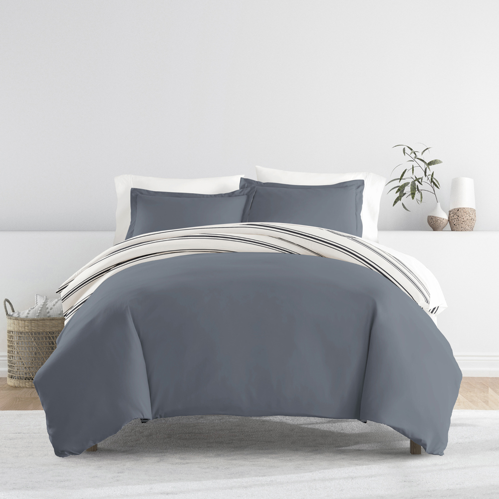 Patterned Soft Duvet Cover Bed Set - Striped Patterns