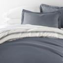  Patterned Soft Duvet Cover Bed Set - Striped Patterns