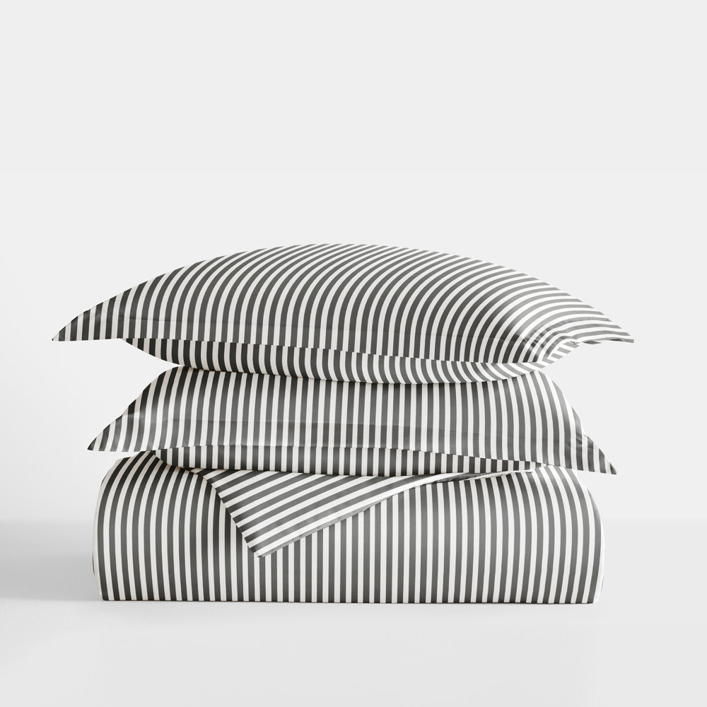 Patterned Soft Duvet Cover Bed Set - Striped Patterns