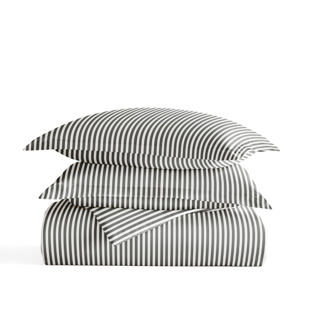 Patterned Soft Duvet Cover Bed Set - Striped Patterns