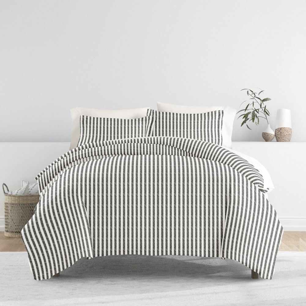 Patterned Soft Duvet Cover Bed Set - Striped Patterns