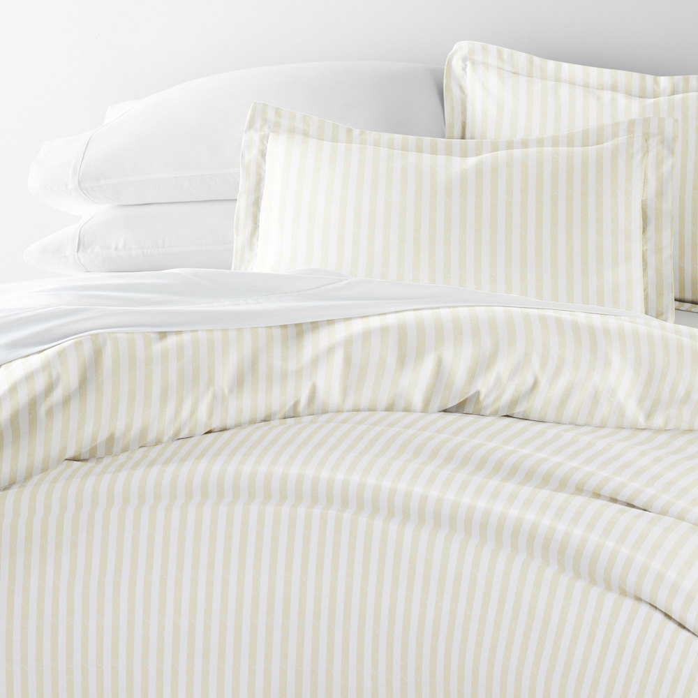 Patterned Soft Duvet Cover Bed Set - Striped Patterns