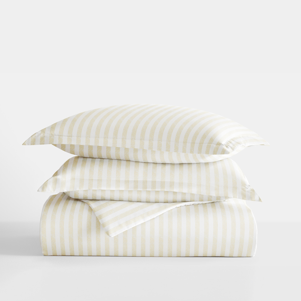 Patterned Soft Duvet Cover Bed Set - Striped Patterns