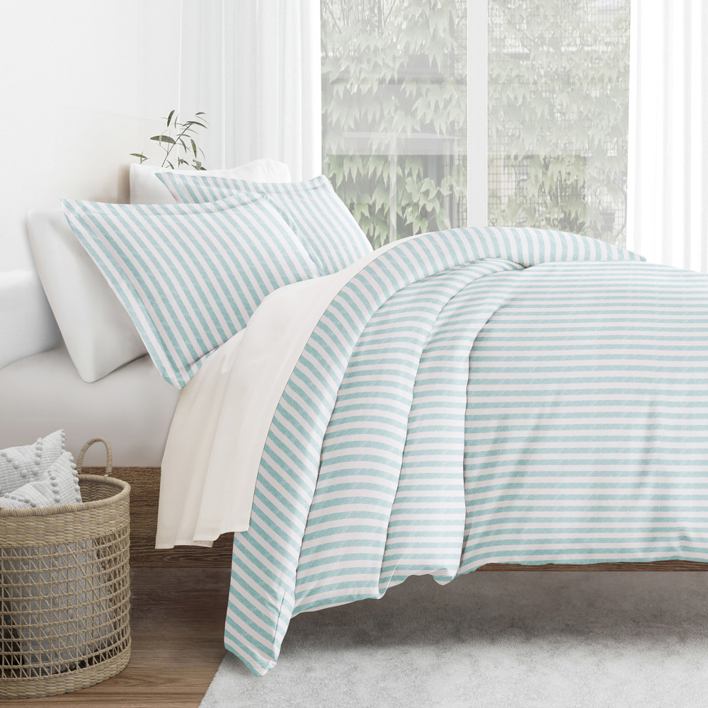 Patterned Soft Duvet Cover Bed Set - Striped Patterns