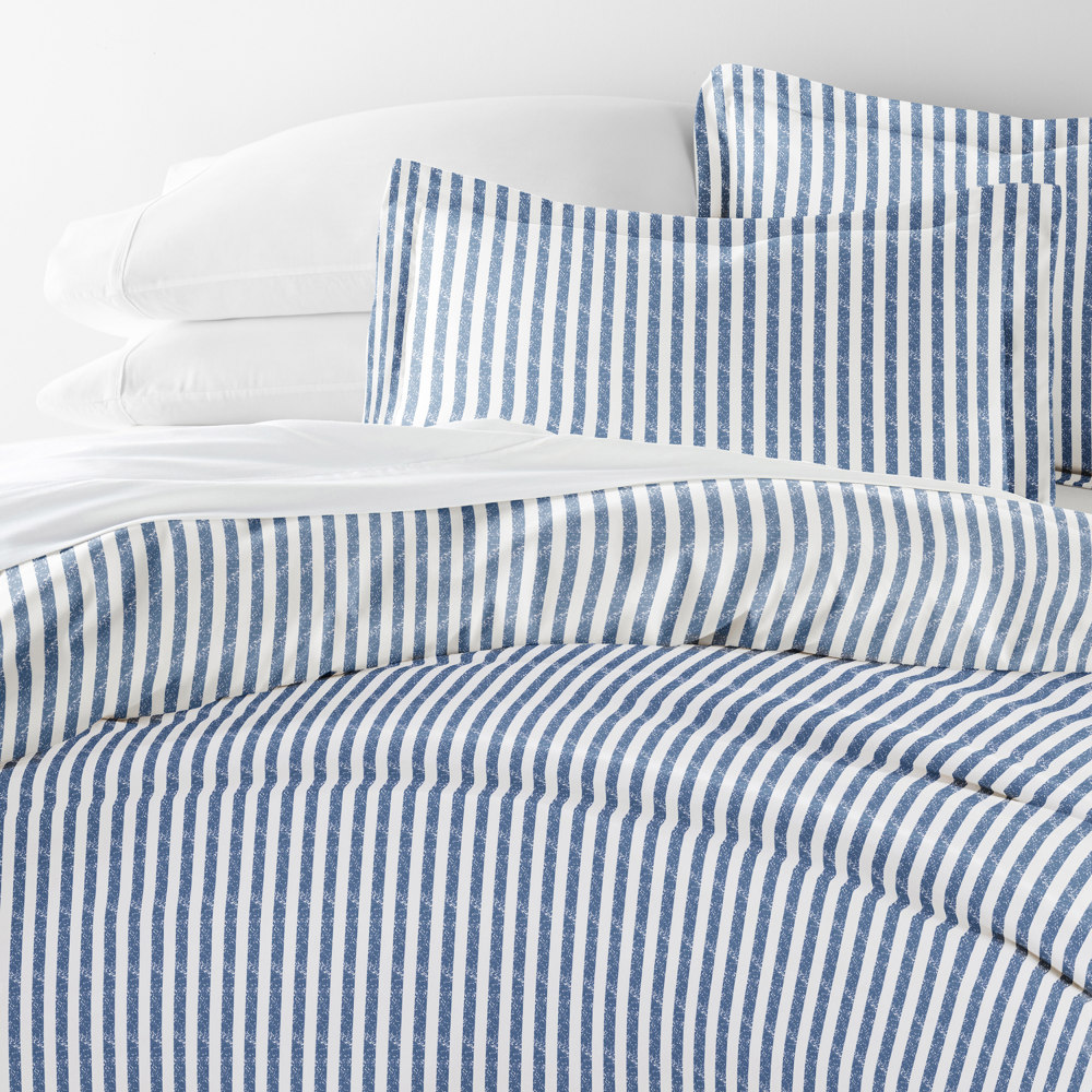 Patterned Soft Duvet Cover Bed Set - Striped Patterns