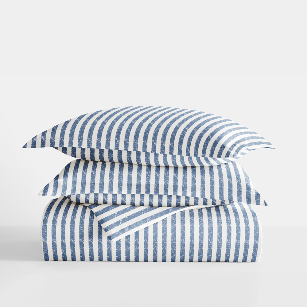 Patterned Soft Duvet Cover Bed Set - Striped Patterns