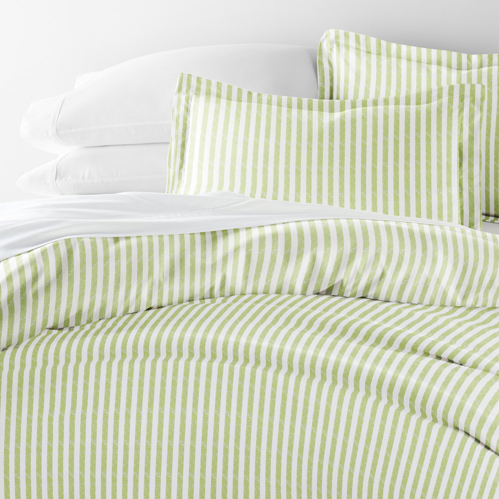 Patterned Soft Duvet Cover Bed Set - Striped Patterns