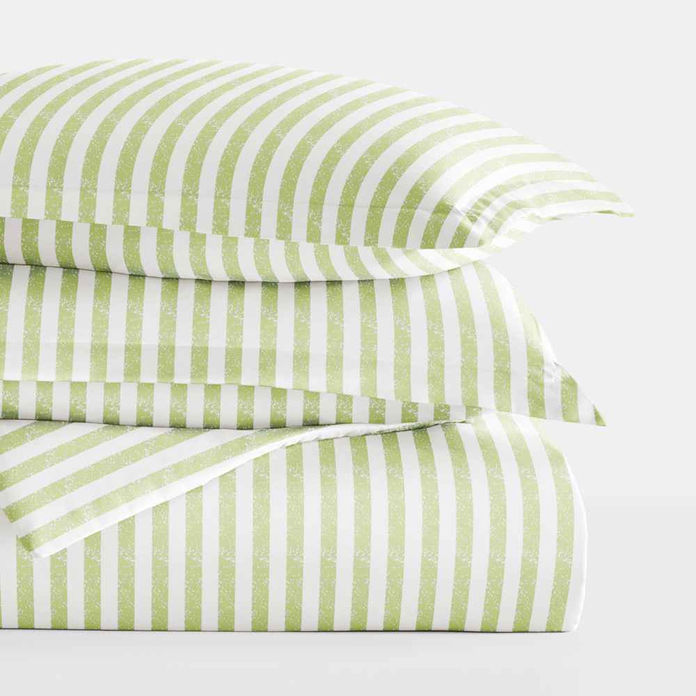 Patterned Soft Duvet Cover Bed Set - Striped Patterns