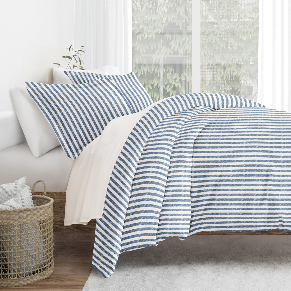 Patterned Soft Duvet Cover Bed Set - Striped Patterns