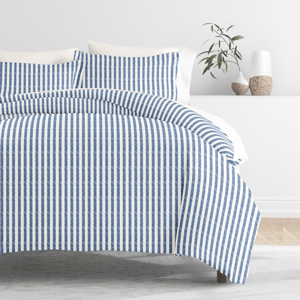 Patterned Soft Duvet Cover Bed Set - Striped Patterns