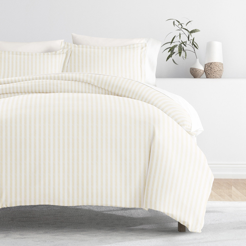 Patterned Soft Duvet Cover Bed Set - Striped Patterns