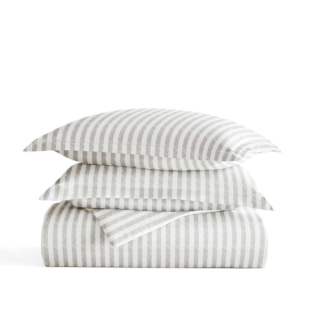 Patterned Soft Duvet Cover Bed Set - Striped Patterns