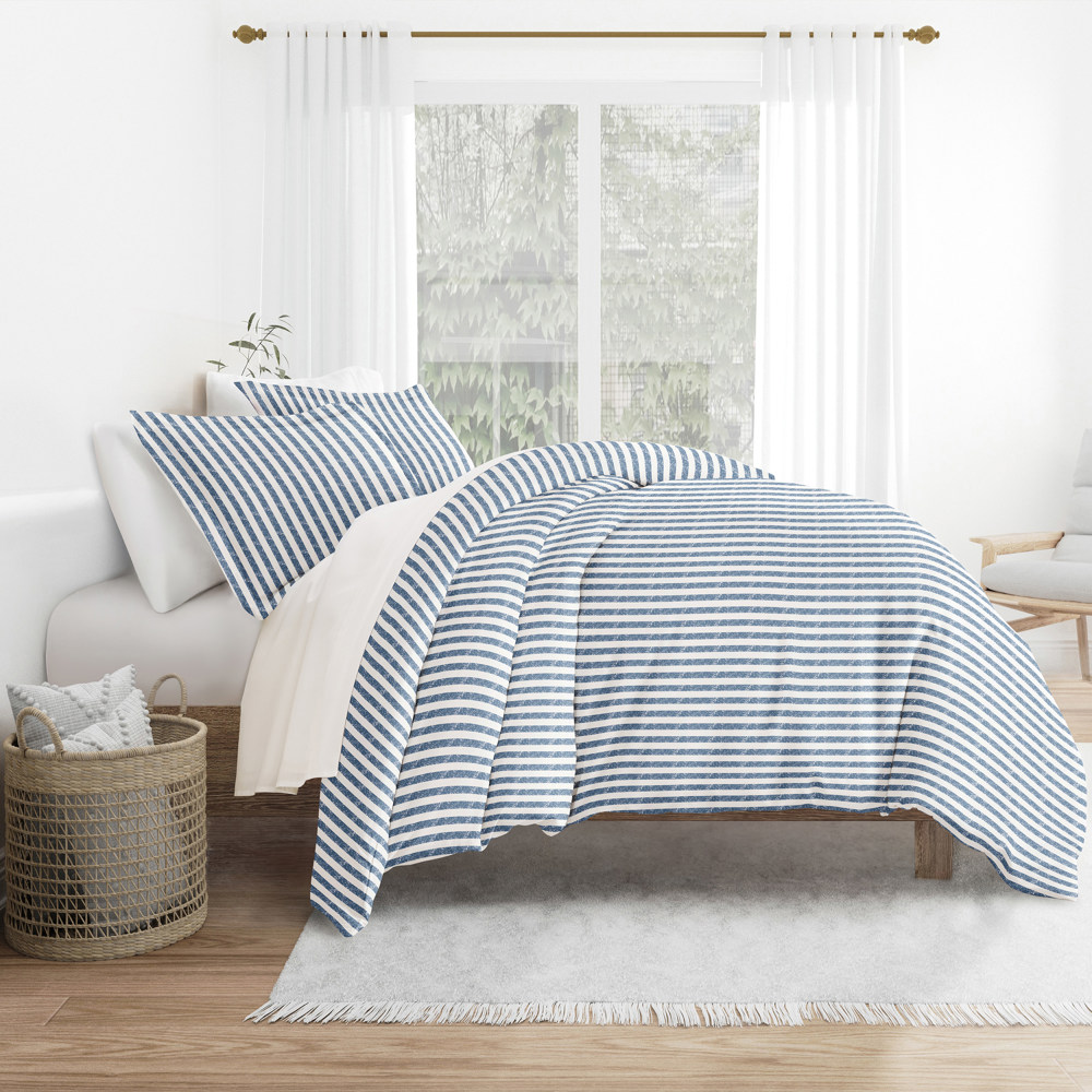 Patterned Soft Duvet Cover Bed Set - Striped Patterns