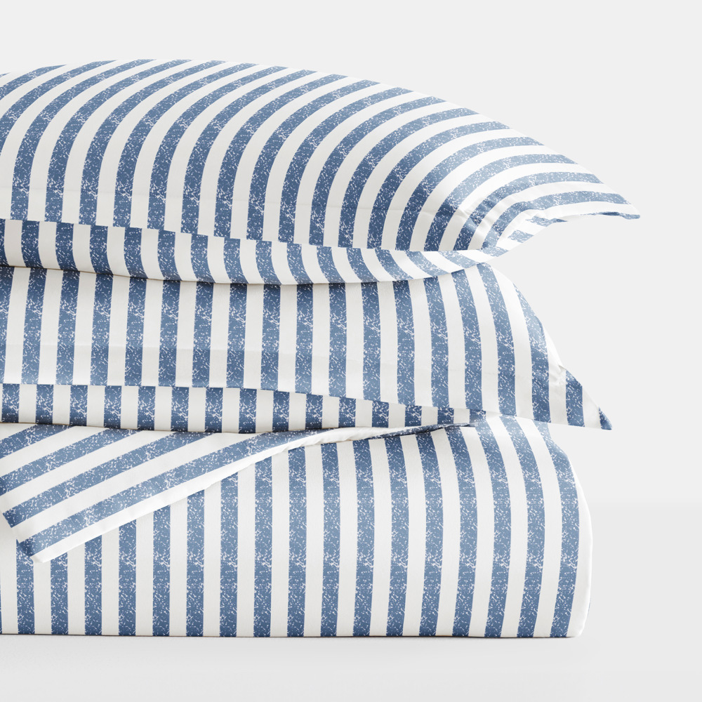 Patterned Soft Duvet Cover Bed Set - Striped Patterns