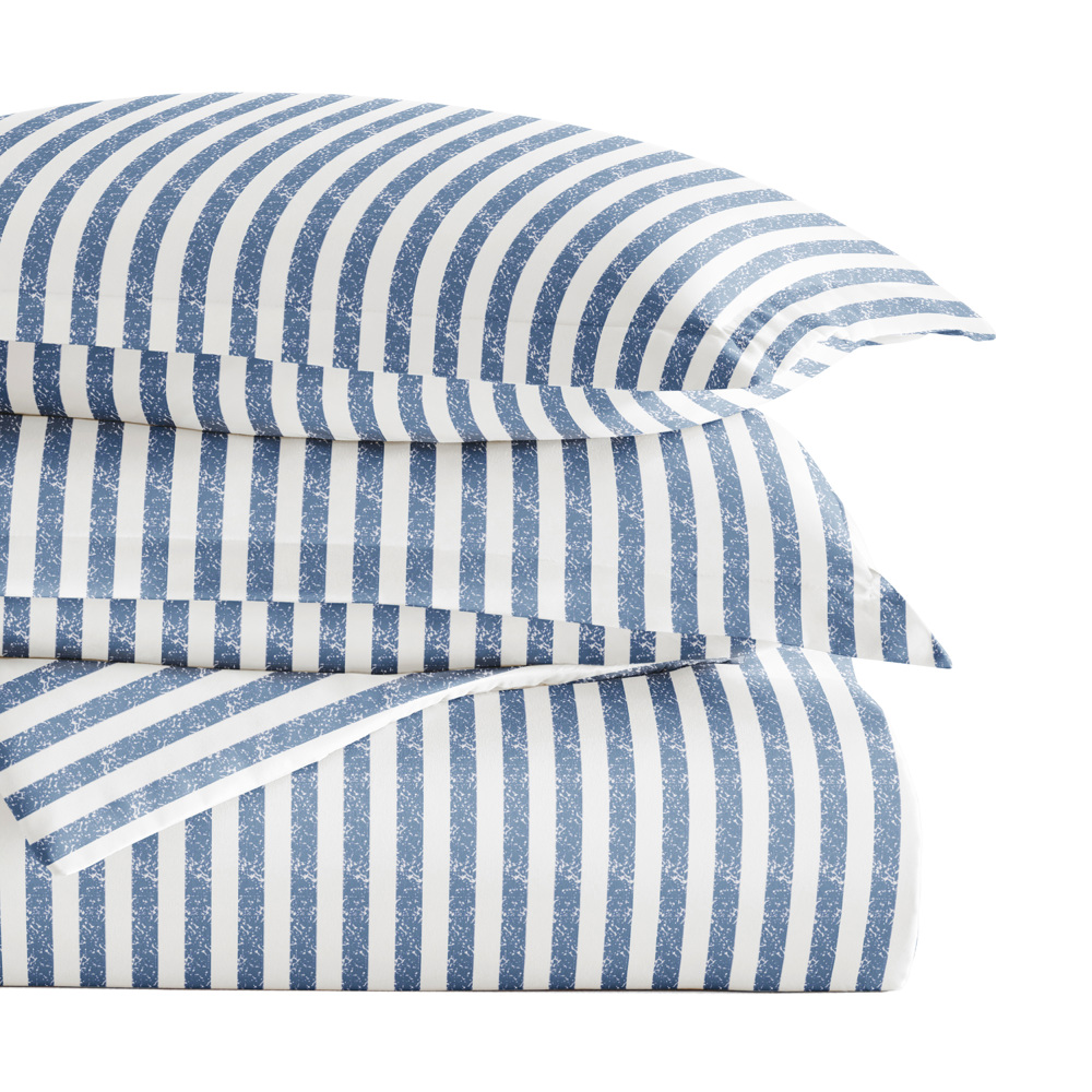 Patterned Soft Duvet Cover Bed Set - Striped Patterns