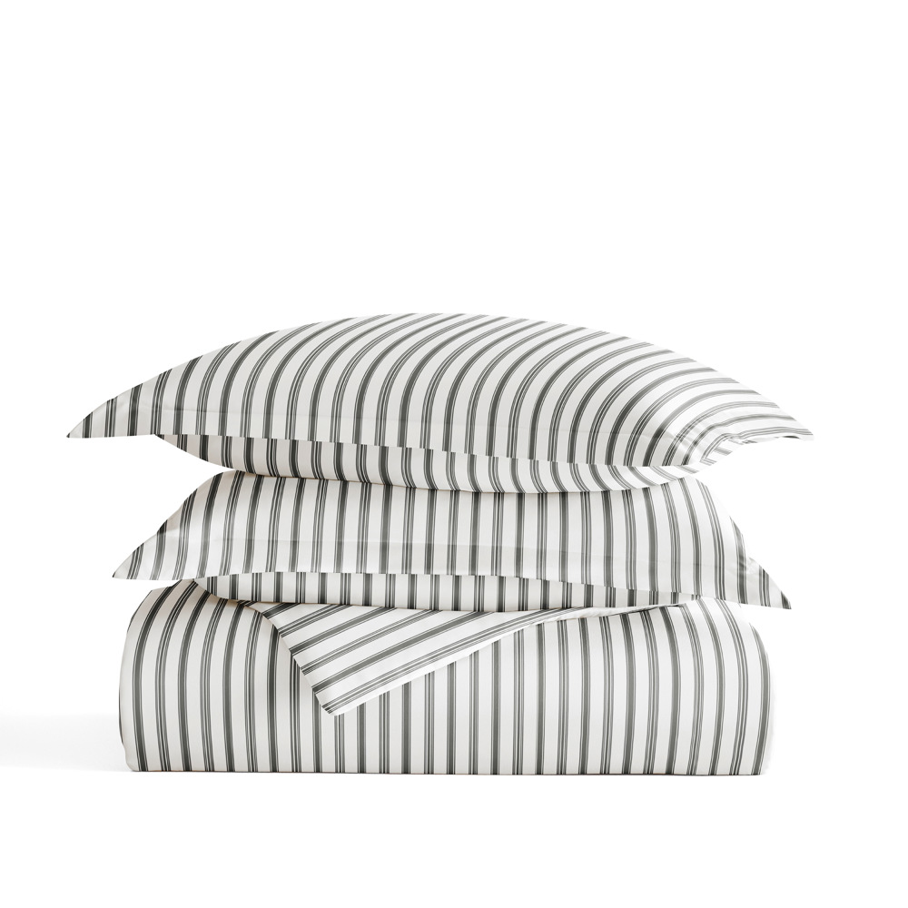 Patterned Soft Duvet Cover Bed Set - Striped Patterns