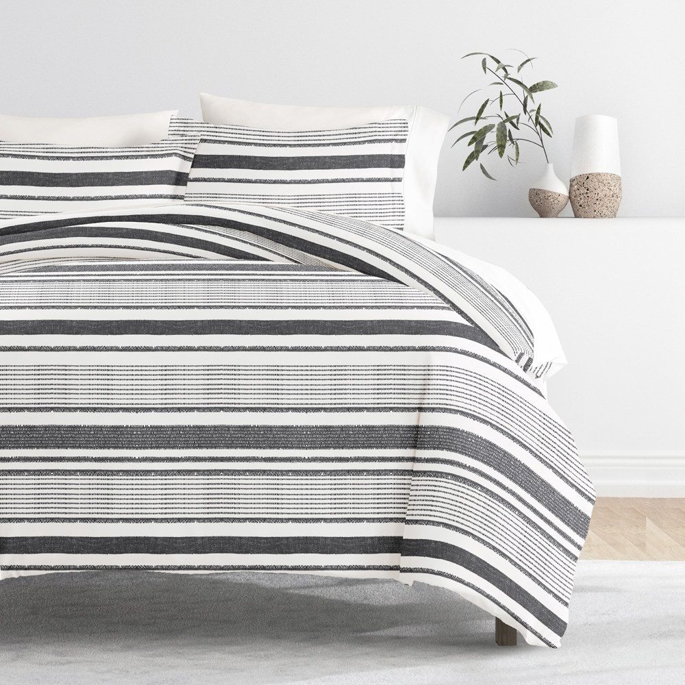 Patterned Soft Duvet Cover Bed Set - Striped Patterns