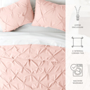  Pinch Pleat Luxury Duvet Cover Set