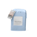 King Light Blue Pinch Pleat Luxury Duvet Cover Set