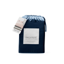 King Navy Pinch Pleat Luxury Duvet Cover Set