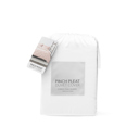 King White Pinch Pleat Luxury Duvet Cover Set