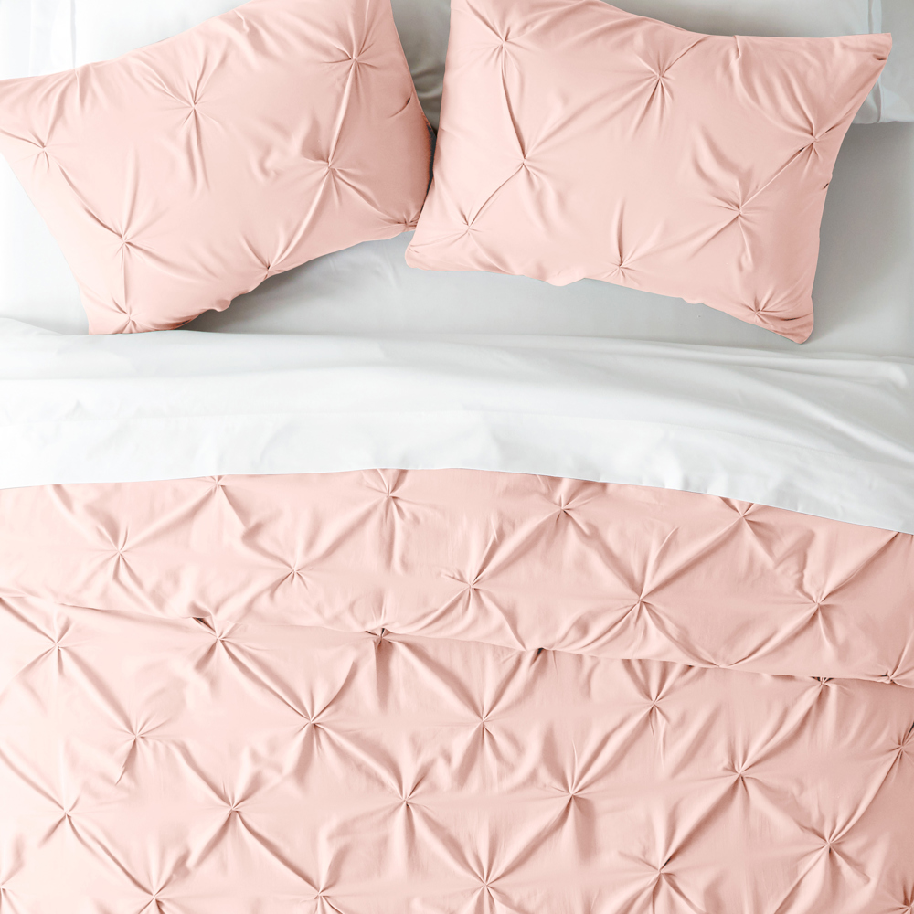 Pinch Pleat Luxury Duvet Cover Set