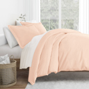  Duvet Cover Set Super Soft Microfiber Bedding in Solid Colors