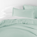 King Aqua Duvet Cover Set Super Soft Microfiber Bedding in Solid Colors