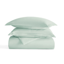 King Aqua Duvet Cover Set Super Soft Microfiber Bedding in Solid Colors