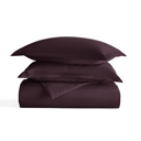 King Purple Duvet Cover Set Super Soft Microfiber Bedding in Solid Colors