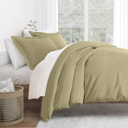 King Sage Duvet Cover Set Super Soft Microfiber Bedding in Solid Colors