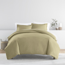 King Sage Duvet Cover Set Super Soft Microfiber Bedding in Solid Colors