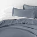 King Stone Duvet Cover Set Super Soft Microfiber Bedding in Solid Colors