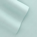 Full/Double Checkered Aqua Embossed Microfiber Sheet Set - Checkered Pattern