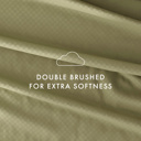 Full/Double Checkered Sage Embossed Microfiber Sheet Set - Checkered Pattern