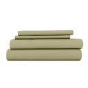 California King Chevron Sage Embossed Microfiber Sheet Set - Chevron Pattern