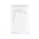 California King Stripes White Embossed Microfiber Sheet Set - Striped Pattern