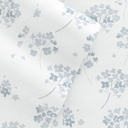 California King Flower Bunch Light Blue 100% Cotton Flannel Sheet Set in Timeless Patterns