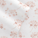 Full/Double Flower Bunch Pink 100% Cotton Flannel Sheet Set in Timeless Patterns