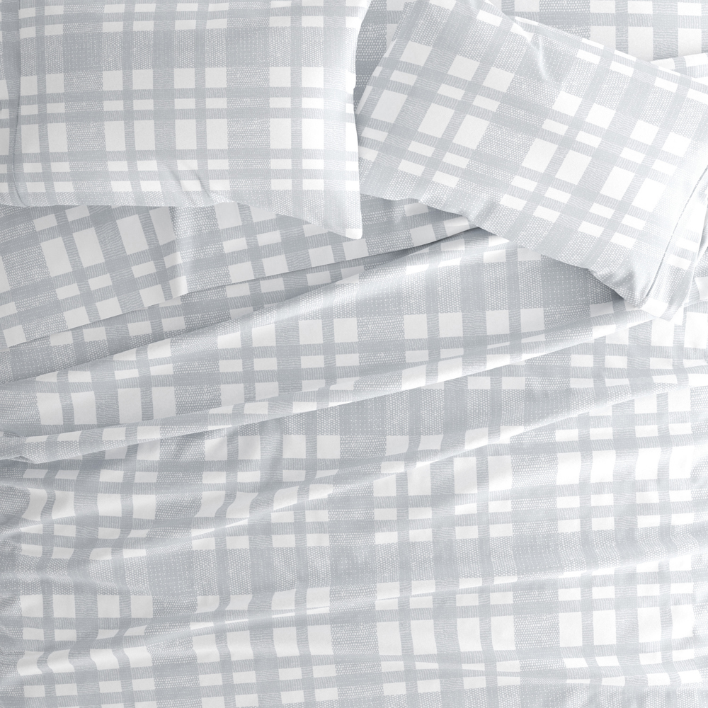 100% Cotton Flannel Sheet Set in Timeless Patterns