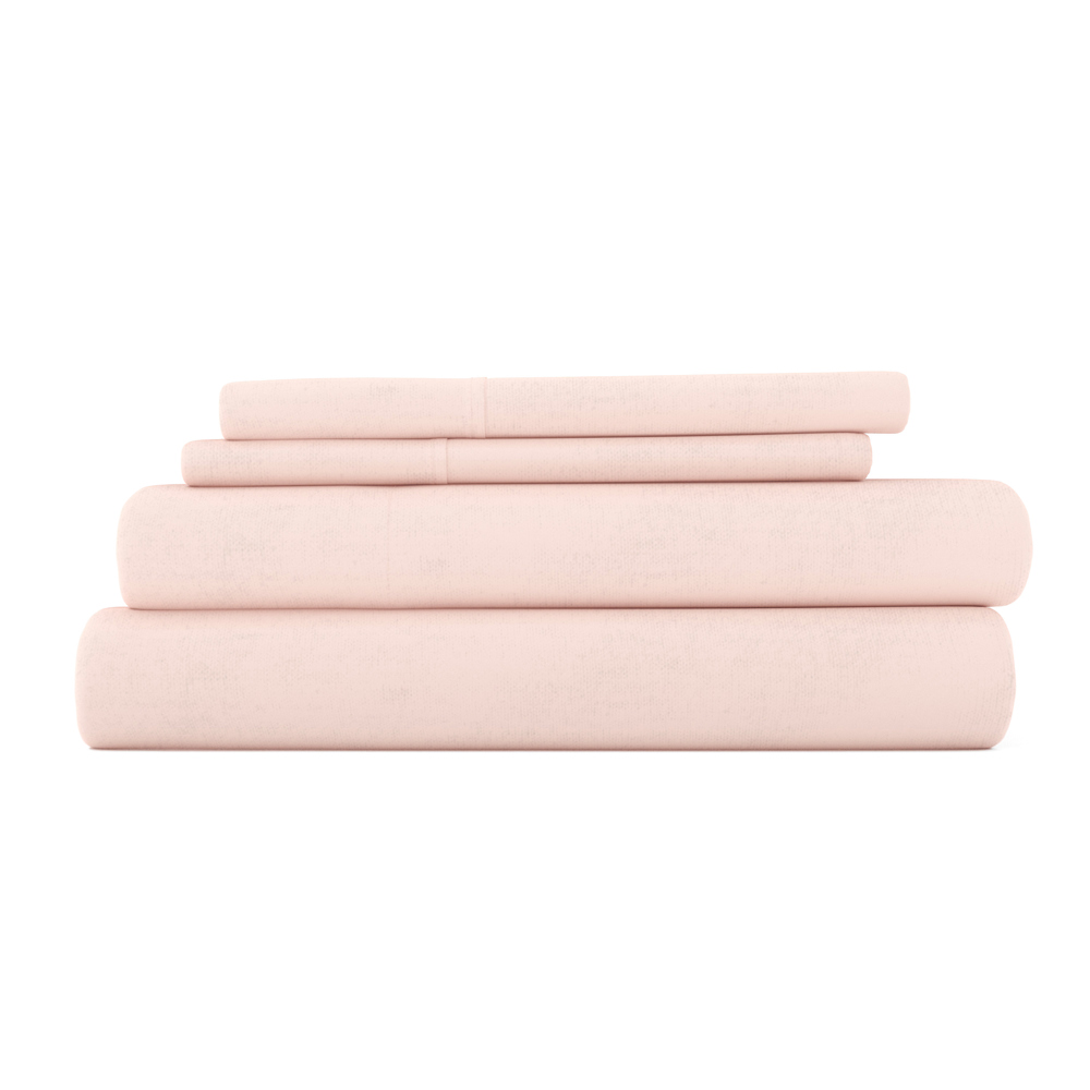 100% Cotton Flannel Sheet Set in Solid Colors