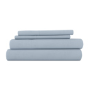 California King Light Navy 100% Cotton Flannel Sheet Set in Solid Colors