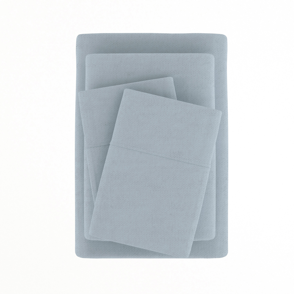 100% Cotton Flannel Sheet Set in Solid Colors