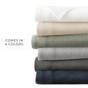 Full/Double Sage Jersey Knit Sheets - 100% Cotton - Ultra Soft - 4 Piece Sheet Set - Four Way Stretch