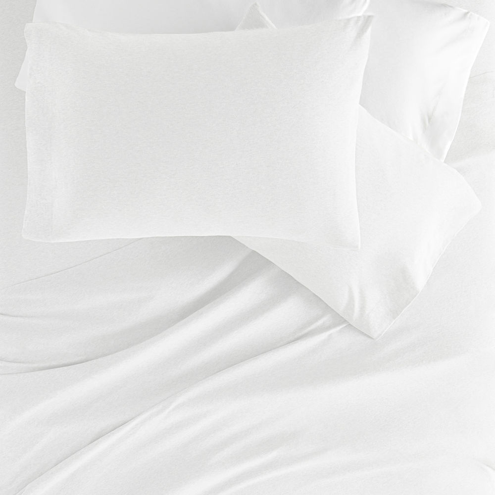 Jersey Knit Sheets - 100% Cotton - Ultra Soft - 4 Piece Sheet Set - Four Way Stretch