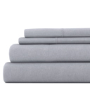  Linen Bamboo-Blend Breathable Luxury Bed Sheet Set