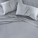  Linen Bamboo-Blend Breathable Luxury Bed Sheet Set