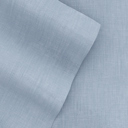 California King Light Blue Linen Bamboo-Blend Breathable Luxury Bed Sheet Set