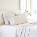 California King Natural Linen Bamboo-Blend Breathable Luxury Bed Sheet Set