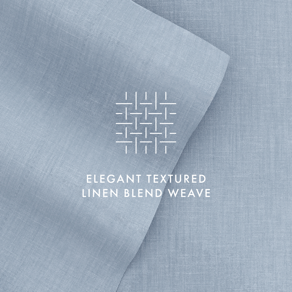 Linen Bamboo-Blend Breathable Luxury Bed Sheet Set